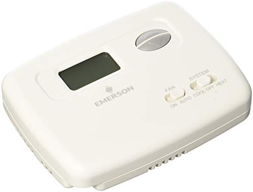White-Rodgers 1F78-144 Digital Heat/Cool Thermostat, White
