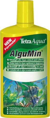Tetra AlguMin - Quickly Combats All Types Of Algae In The Aquarium, Prevents The Growth Of New Algae, 100 ml