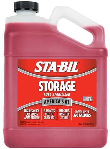 STA-BIL Storage Fuel Stabilizer, 1 Gallon – Treats 320 Gallons – Keeps Fuel Fresh 24 Months, Gas Stabilizer for Storage, Prevents Corrosion