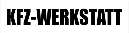 KIWISTAR - Werbeplane - KFZ-Werkstatt - 300cmx100cm - Plane Banner Gerüstplane