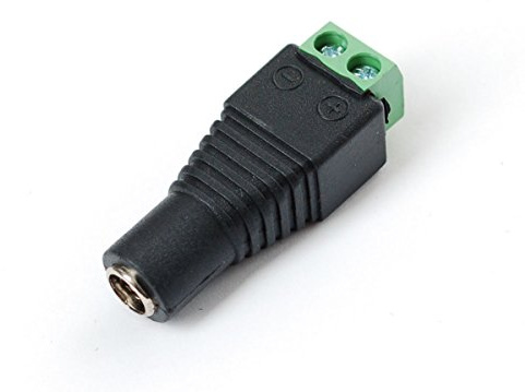 Adafruit Female DC Power adapter - 2.1mm jack to screw terminal block
