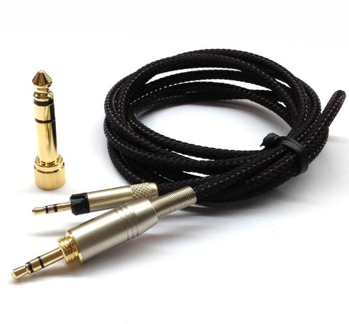 Audiokabel für Sennheiser-Kopfhörer HD595 / HD598 / HD558 / HD518, 1,2m/1,5m/1,8m.2,5m/3m (1.8m)