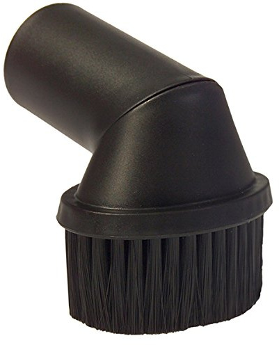McFilter Möbelpinsel für Staubsauger | schwarz, Rohranschluss Ø 35/32/30 mm | universal, für alle Marken