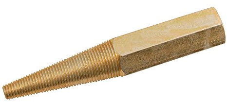 Silverline 245072 Konische Spindel mit Linksgewinde 12,7 mm