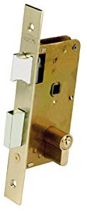 Ezcurra M29371 - Cerradura embutir hierro latonado 3100-35