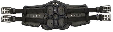 Stübben Equi-Soft® Sattelgurt inkl. Polster - schwarz - 45cm - Neopren schwarz