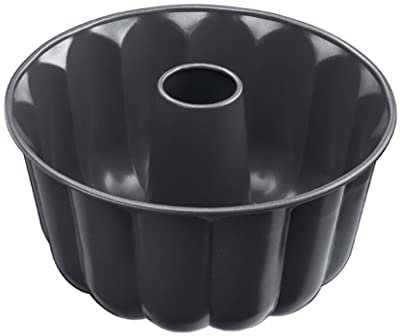 ORIGINAL KAISER Gugelhupfform La Forme Plus Ø24cm, Antihaft beschichtet, schwarz