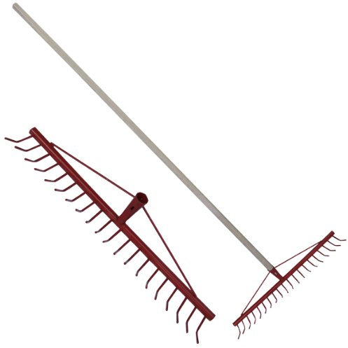 Rastrello fieno 20 denti c/man. Prestige