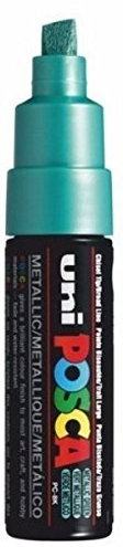Uni-Ball Posca Broad Chisel Tip Marker - Metallic Green