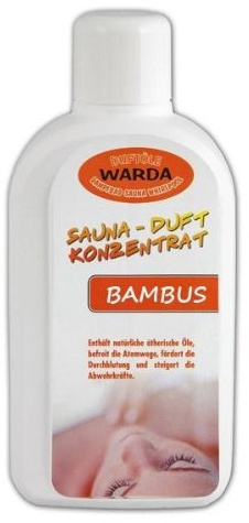 Warda Saunaaufguss Bambus 1 l Flasche - Ein Liter Konzentrat