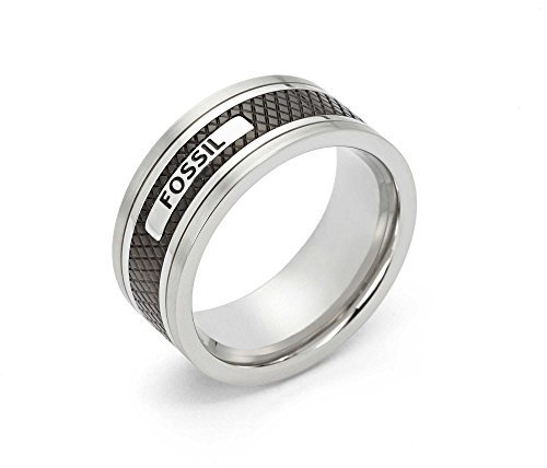 Fossil Herren-Edelstahlband Ringe