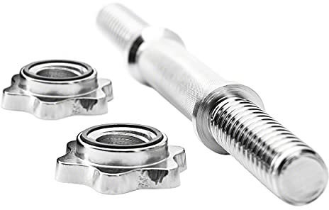 Kurzhantelstange mit Sternverschluss Hantelstange Kurzhantel Kraftsport, 3x35 cm