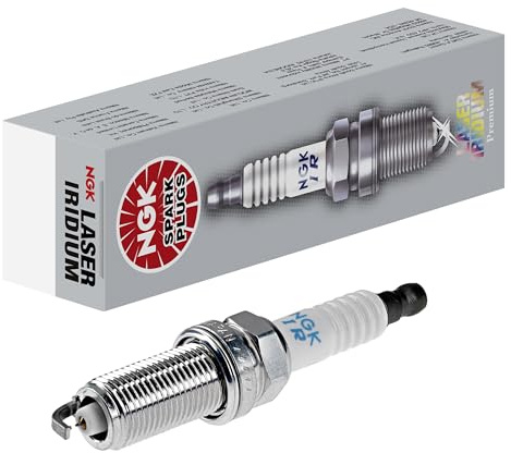 NGK Zündkerze DILFR5A11, 93759 | Laser Iridium | 1 Stück | DILFR5A11, 93759 Kompatibel mit 4008,ASX (GA_W_),C4 Aircross,lancer Viii (cy_a, Cz_a),lancer Viii Sportback (cx_a)