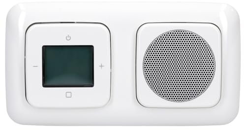 Komplett-Set BUSCH-JAEGER, iNet Radio, Lautsprecher -weiß- -Reflex SI-