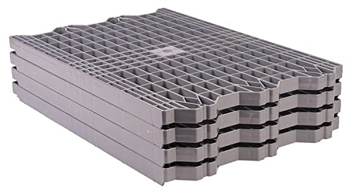 USA Sealing 350904 Acrylonitrile Butadiene Styrene Attic Dek Flooring, 24 Length, 16 Width, Pack of 4