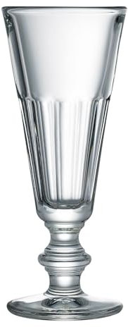 La Rochère Flûte à Champagne en Verre Pressé, 16 cl, Lot de 6