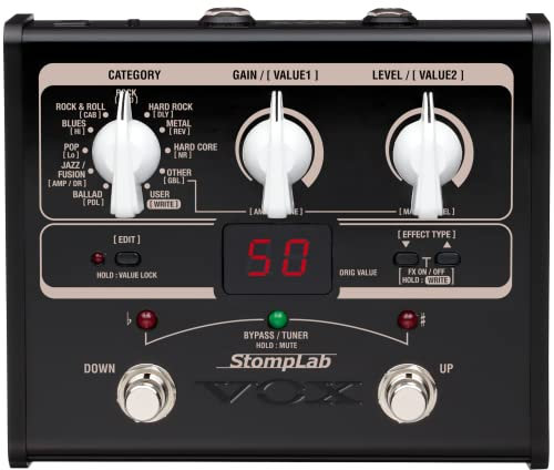 Vox - SL1G 1G Multi Effekt Stomplab Pedal für Gitarre