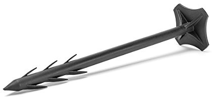 HaGa® PP-Nägel Kunststoffanker Erdnagel f. Unkrautvlies Bodengewebe 20cm 100 St.