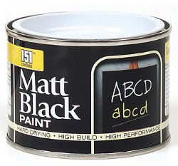151 Coatings Matt Paint 180ml Black (744007)