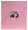 Exacompta 12202E Piloo, 1 Album Libro Fotografico 29x32cm Per 300 Foto, 60 Pagine Bianche Con Divisori In Pergamena, Copertina In Carta Goffrata Con Piedini In Rilievo E Riquadro, Rosa