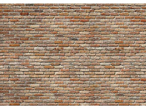 Fotomural Backstein (pared de ladrillo) 3,68 x 2,54 m. Formato grande XXL! - Fotomurales Komar