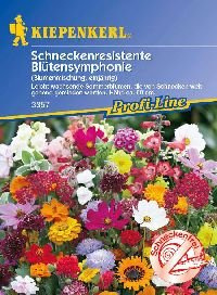 Kiepenkerl 3358 Schneckenresistente Blütensymphonie Blumenmischung (Blumensamen)