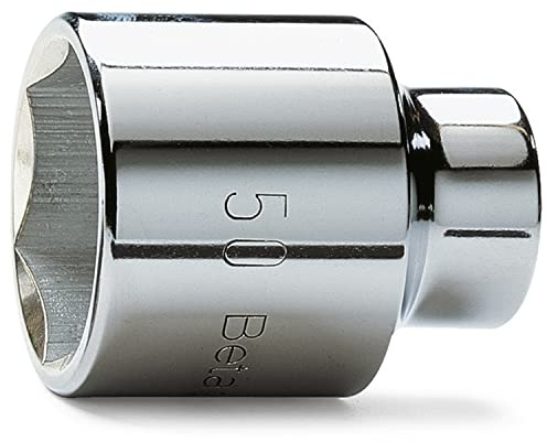 BETA - Chiave a Bussola Esagonale 41 mm con Attacco Quadro Femmina 3/4 Cromata, Bussola Professionale per Serraggio Dadi e Bulloni Officina Meccanica Manutenzione Tecnica, 928A 41 | attacco quadro 3/4"