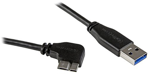 StarTech Câble USB 5Gbps 50cm - USB-A vers Micro-B Droit (USB3AU50CMRS) | Câble slim, Format compact idéal pour étui de transport, Accès aux espaces réduits