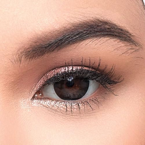 ColourVUE BigEyes Awesome Black 3 Months Disposable 15 mm Cosmetic Contact Lens (-1.50)