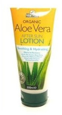 Aloe Pura Aloe Vera Organic After Sun Lotion 200ml - PACK OF 3