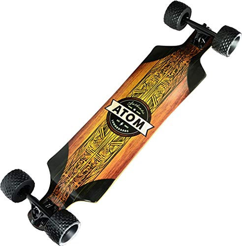 Atom Longboards Atom All-Terrain Longboard, 99 cm, Woody