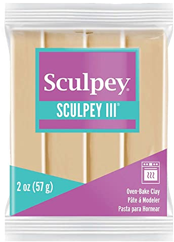 Polyform Sculpey III Polyform 2oz/ 56g (Tan)