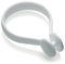 Croydex Lot de 12 Anneaux pour Rideau de Douche Blanc