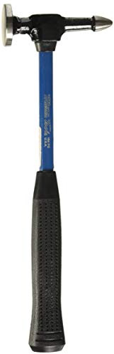 Martin 164FG Utility Pick Hammer, Fiberglass handle, Face 1 9/16 , Round point, 5/32  radius,length of pointed end 2 , 4  overall length, Weight .75 pounds