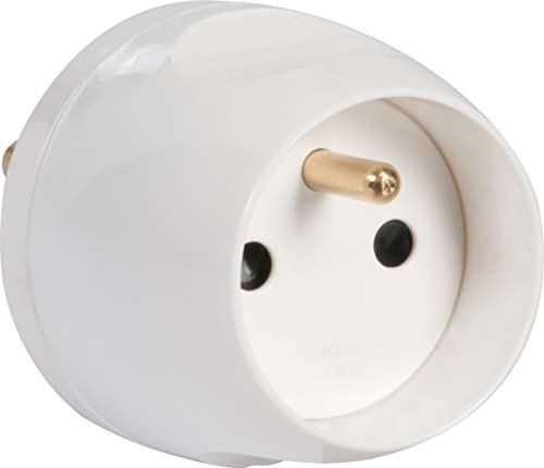Legrand - Adaptateur pour le branchement d'une fiche 2P+T 16A sur une prise 20A