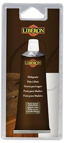 Liberon Pasta para madera roble oscuro 80ml