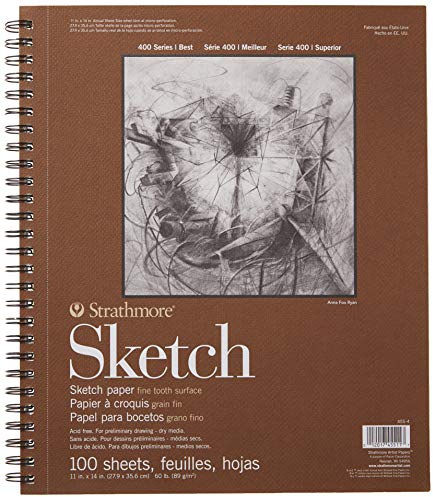 Strathmore 400 Sketch Pad 11X14 100/Sh