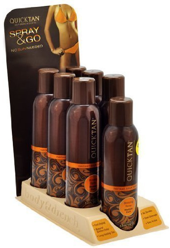 Body Drench Quick Tan Tanning Mist Sunless Tanner Sun Kissed Spray (7 Pieces)