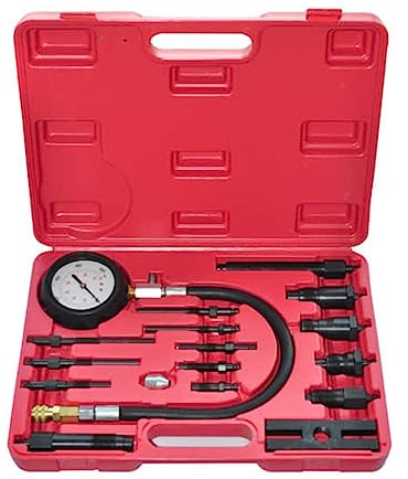 vidaXL Kompressionstest kit för dieselmotor 17 delar