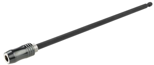wolfcraft Bithalter mit extralangem Schaft I 2981000 I Für tiefliegende Verschraubungen in engen Arbeitsbereichen, 20 x 305 x 36 mm