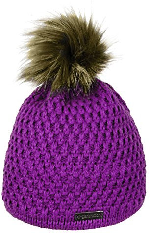 d-generation Mädchen Pudelmütze Strick Mütze, Violett (Byzantium 7229), 51
