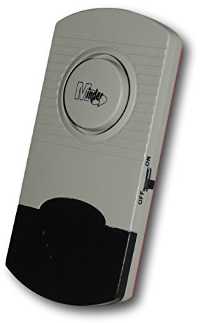 EPOSGEAR Minder Ultra Thin Window Glass Vibration Security Burglar Alarm for Homes, Cars, Sheds, Caravans, Motorhomes etc (1, Without Extra Batteries)