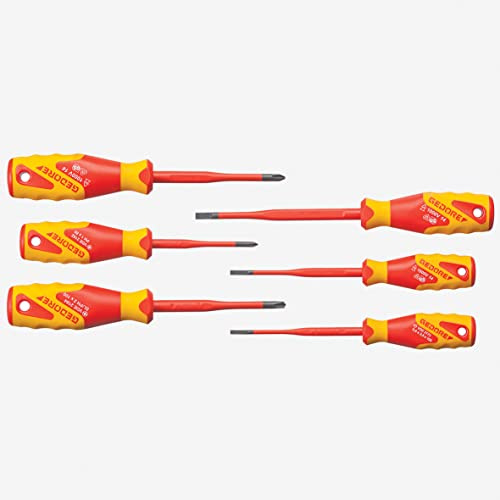 GEDORE 2928701 VDE-Schraubendreher-Satz SLIM DRIVE, 6-tlg VDE 2162-2172 PM-06