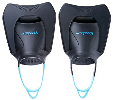 Speedo Biofuse Fitness Fin Au, Pinne Unisex Adulto Grigio/Blu M (38-41 EU)