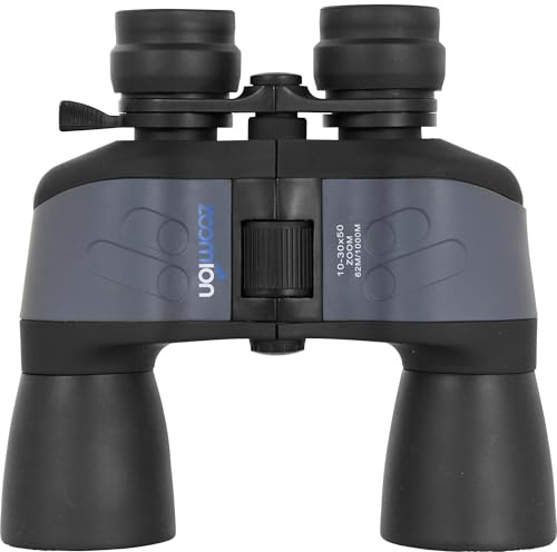 Zoomion Pelican 10-30x50mm Fernglas | für Jugendliche und Erwachsene | Kompakt & klein | Dachkant BK-7 Optik | stufenlose Vergrößerung | Inklusive Zubehör