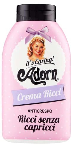Adorn Supreme Hair - Crème pour cheveux bouclés effet anti-frisottis, 200 ml