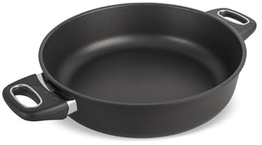 Original Gundel GUSS-KASSEROLLE INDUKTION, Ø 26 cm, Höhe 7,5 cm, Servierpfanne mit BIOTAN-Oberfläche, backofenfeste Griffe