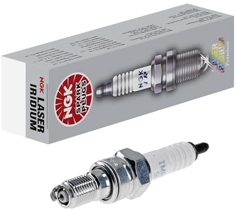 NGK Zündkerze IMR9C-9HES, 5766 | Laser Iridium | 1 Stück | IMR9C-9HES / 5766, Zündkerze