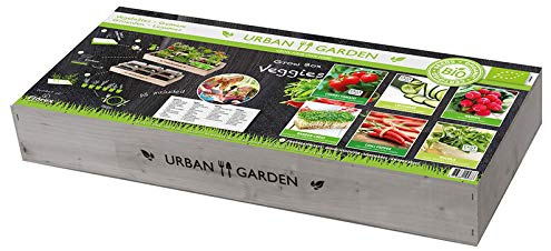 Florex - Kit carré Potager en Bois - Mini serres Bio