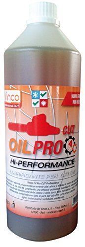 Olio per catene da taglio Vinco 60003, specifico per motoseghe a scoppio ed elettriche